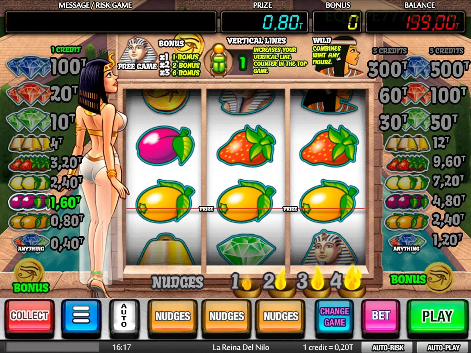 Slots Clássicos equipe777